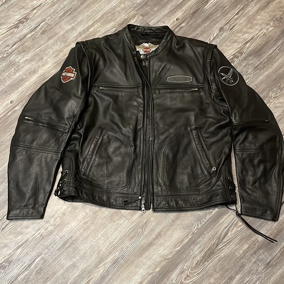 Men’s Harley-Davidson Leather Riding Jacket - Picture 2 of 7